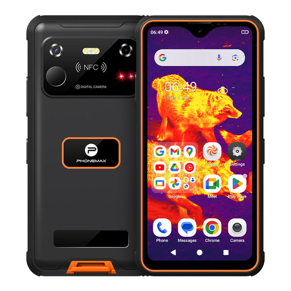 Phonemax R4 GT: The World's Smallest Thermal Imaging Night Vision Rugged Phone