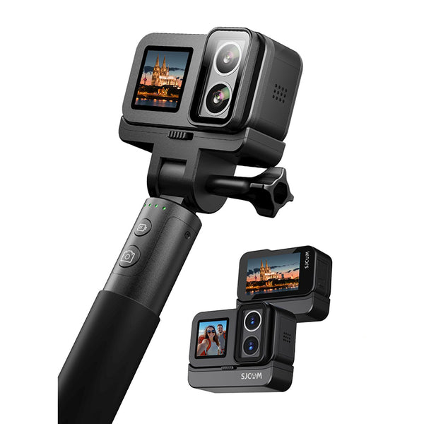 SJCAM SJ20 Dual Lens Action Camera,8H Power Selfie Stick