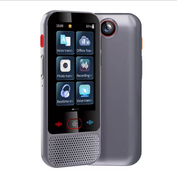 AI Language Translator,Portable AI Voice Tranlsator,photo recording offline translation