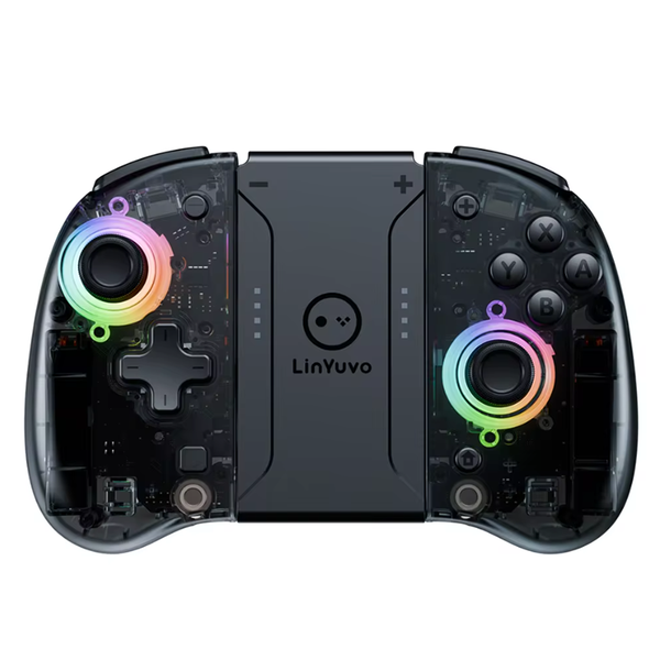 Hall Effect Joystick Game Controller, 6-Axis Motion, Ergonomic for PC/Phone/Switch