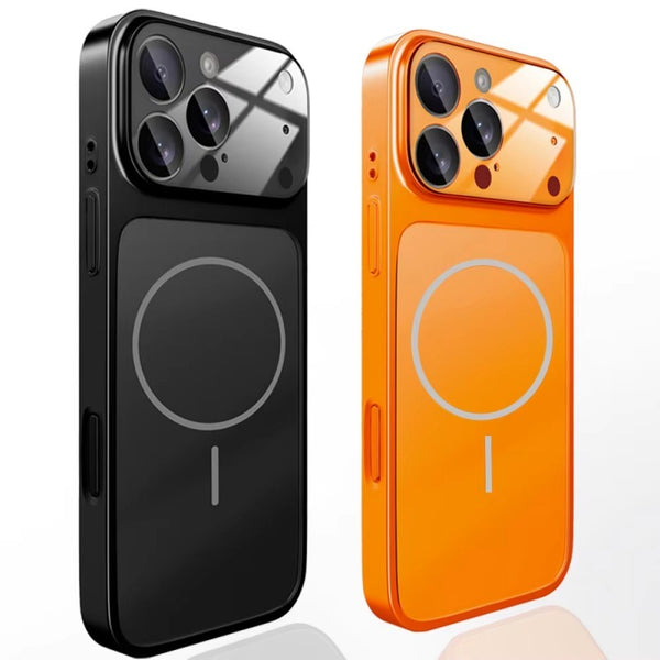 Original Matte Glass Wireless Charge Magsafe Case For iPhone 17 Pro Max 17 Air