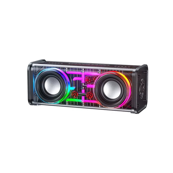Transparent Mecha Speaker Wireless Bass Diaphragm Subwoofer