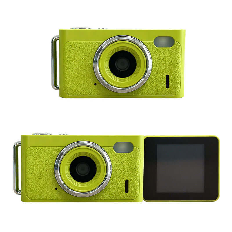 Screen Camera Mini Compact Mini Camera 2.4'' Screen Flip Selfie – Colaca