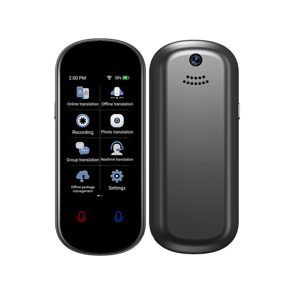 Z2 Pocket-Sized Smart Translator Device,Photo & Voice Translation for Travel